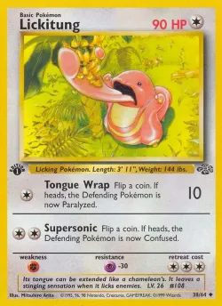 Lickitung 「JU 38/64」「EN」