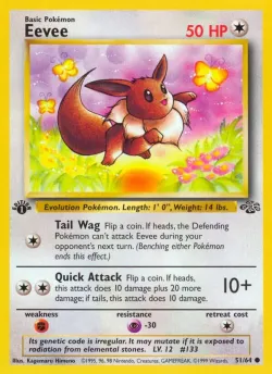 Eevee 「JU 51/64」「EN」