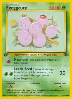 Exeggcute 「JU 52/64」「EN」