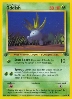 Oddish 「JU 58/64」「EN」