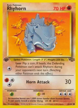 Rhyhorn 「JU 61/64」「EN」