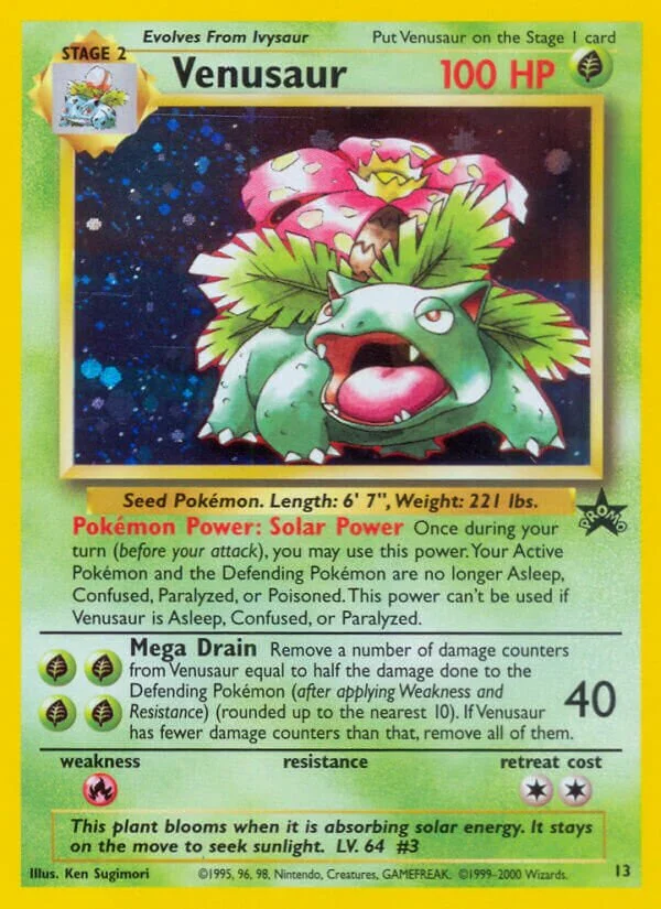 Venusaur 「WP 13」「EN」