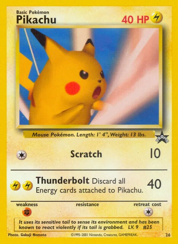 Pikachu 「WP 26」「EN」