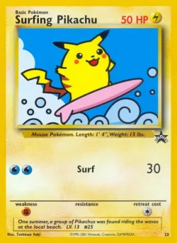 Surfing Pikachu 「WP 28」「EN」