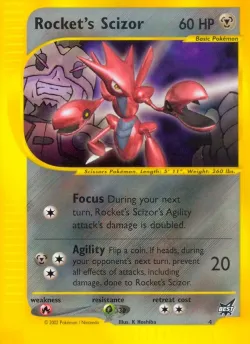Rocket's Scizor 「BG 4」「EN」