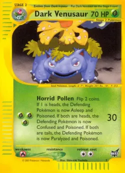 Dark Venusaur 「BG 7」「EN」