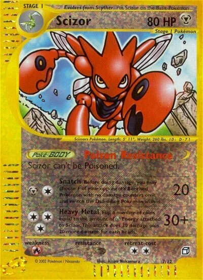 Scizor 「BOX2 7/12」「EN」