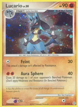 Lucario 「BURGER_KING_COLLECTION_2008 6/130」「EN」