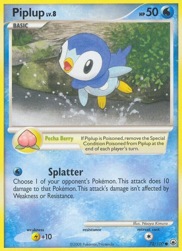 Piplup 「COUNTDOWN_CALENDAR 72/100」「EN」