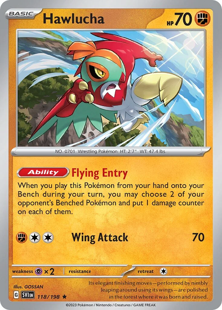 Hawlucha 「GYM_SERIES_ONE 118/198」「EN」
