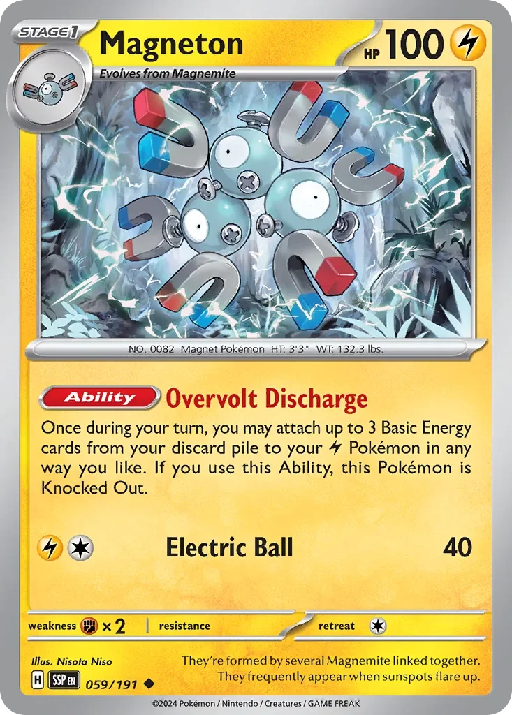 Magneton 「GYM_SERIES_TWO 059/191」「EN」