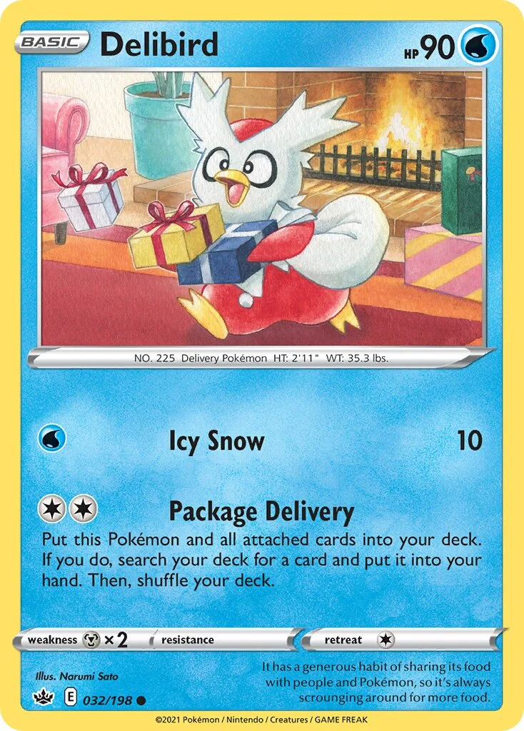 Delibird 「HOLIDAY_CALENDAR_2022 032/198」「EN」