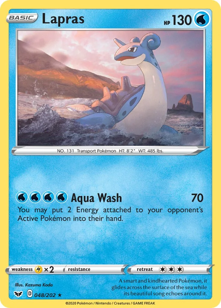 Lapras 「HOLIDAY_CALENDAR_2022 048/202」「EN」