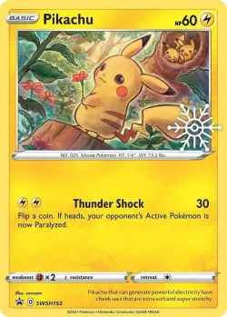 Pikachu 「HOLIDAY_CALENDAR_2022 SWSH153」「EN」