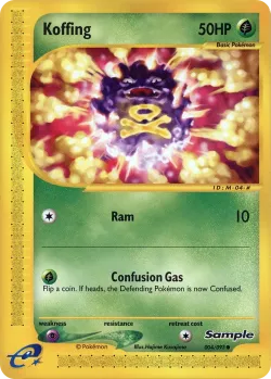 Koffing 「NEW_YORK_POKEMON_CENTER_PRESS_EVENT 004/093」「EN」