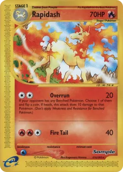 Rapidash 「NEW_YORK_POKEMON_CENTER_PRESS_EVENT 074/093」「EN」