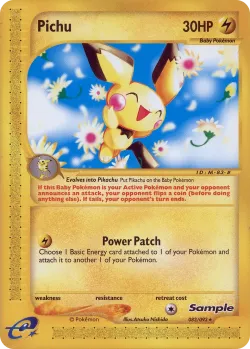 Pichu 「NEW_YORK_POKEMON_CENTER_PRESS_EVENT 083/093」「EN」