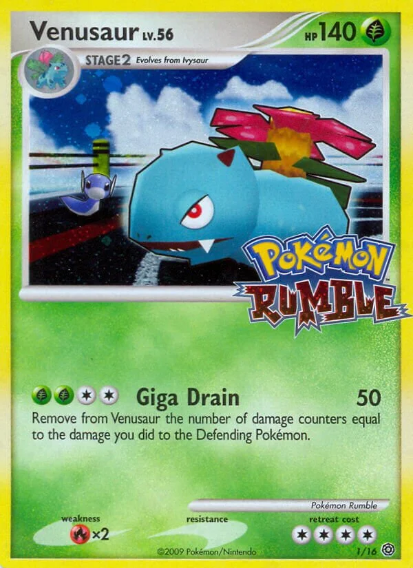 Venusaur 「RM 1/16」「EN」