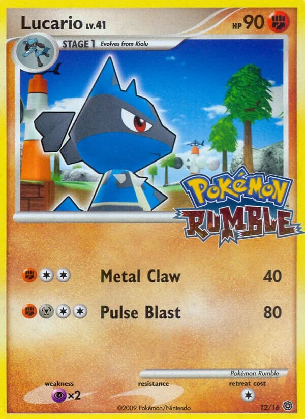Lucario 「RM 12/16」「EN」
