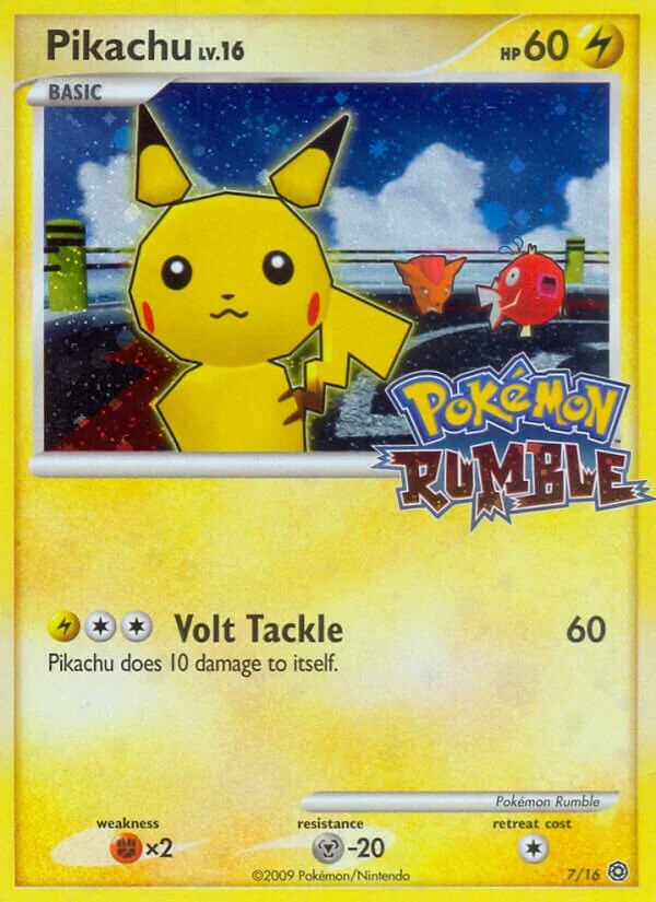 Pikachu 「RM 7/16」「EN」