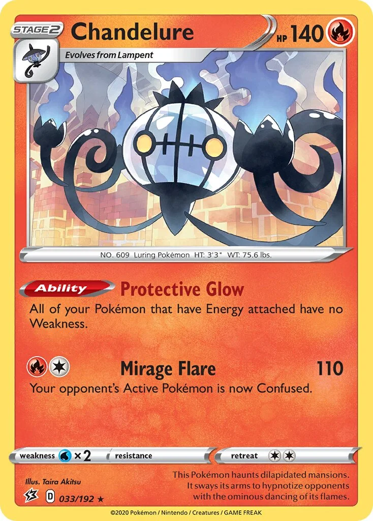 Chandelure 「TRICK_OR_TRADE_2022 033/192」「EN」