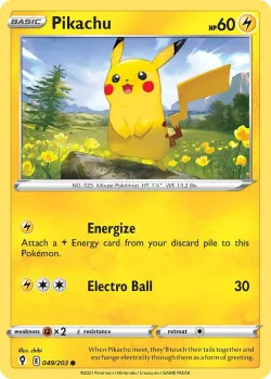 Pikachu 「TRICK_OR_TRADE_2022 049/203」「EN」