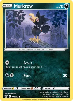 Murkrow 「TRICK_OR_TRADE_2022 093/163」「EN」