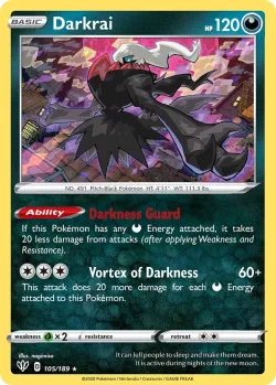 Darkrai 「TRICK_OR_TRADE_2022 105/189」「EN」
