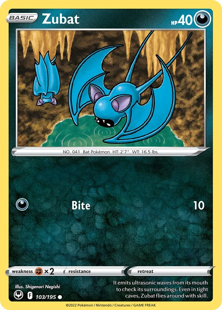 Zubat 「TRICK_OR_TRADE_2023 103/195」「EN」