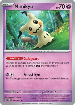 Mimikyu 「TRICK_OR_TRADE_2023 097/193」「EN」