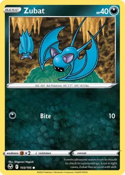 Zubat 「TRICK_OR_TRADE_2023 103/195」「EN」