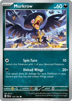 Murkrow 「TRICK_OR_TRADE_2023 131/193」「EN」