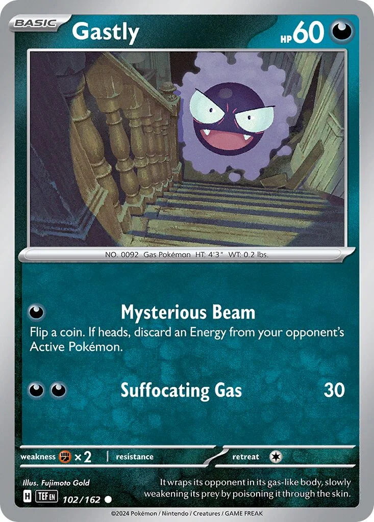 Gastly 「TRICK_OR_TRADE_2024 102/162」「EN」