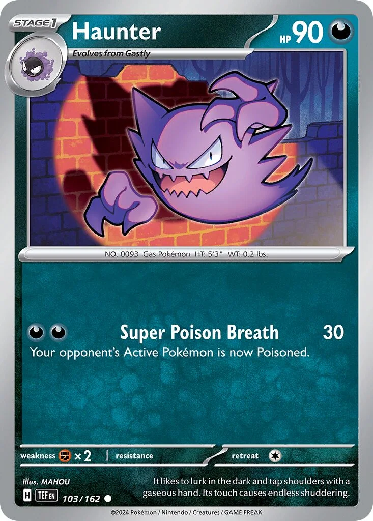Haunter 「TRICK_OR_TRADE_2024 103/162」「EN」