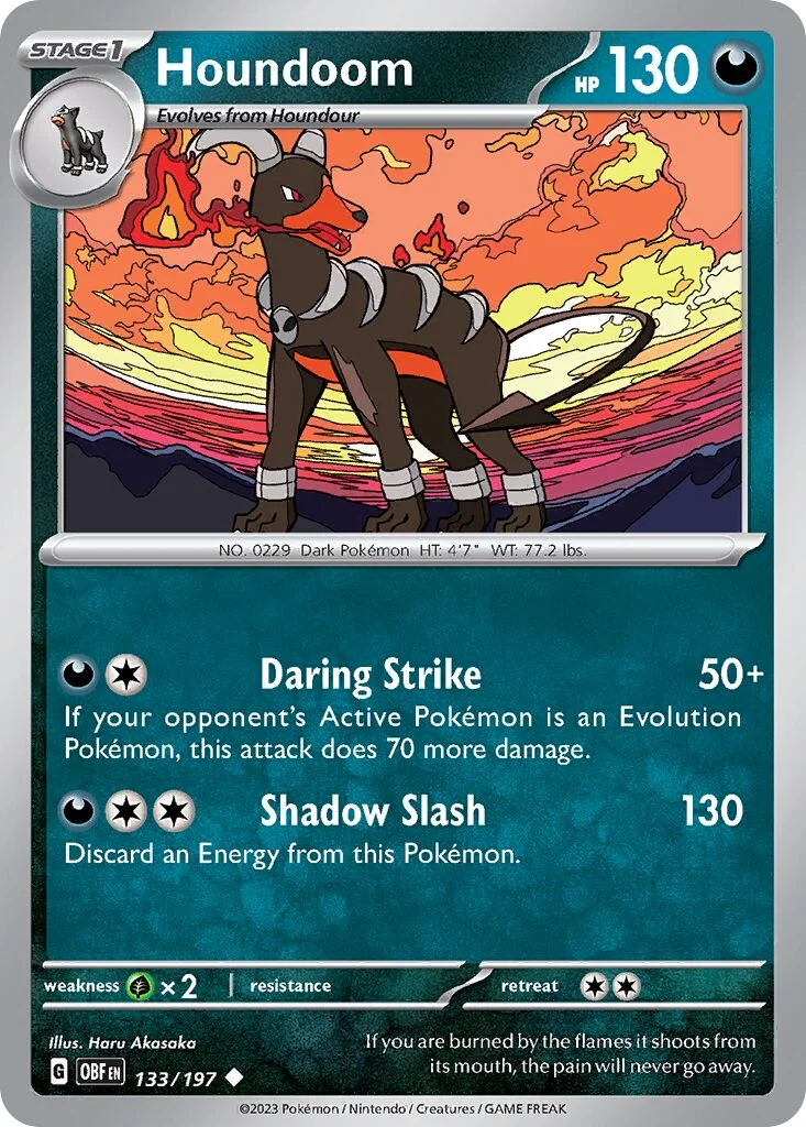 Houndoom 「TRICK_OR_TRADE_2024 133/197」「EN」