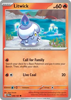 Litwick 「TRICK_OR_TRADE_2024 036/167」「EN」