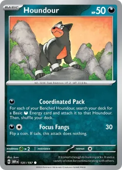 Houndour 「TRICK_OR_TRADE_2024 131/197」「EN」