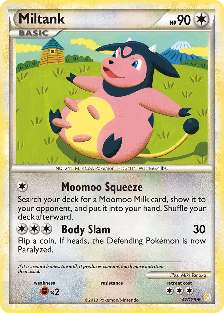Miltank 「UBERRASCHUNGSKALENDER 47/123」「EN」