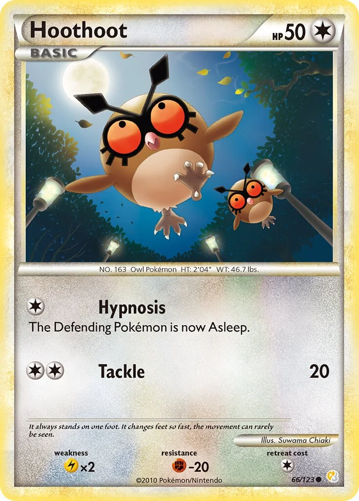 Hoothoot 「UBERRASCHUNGSKALENDER 66/123」「EN」
