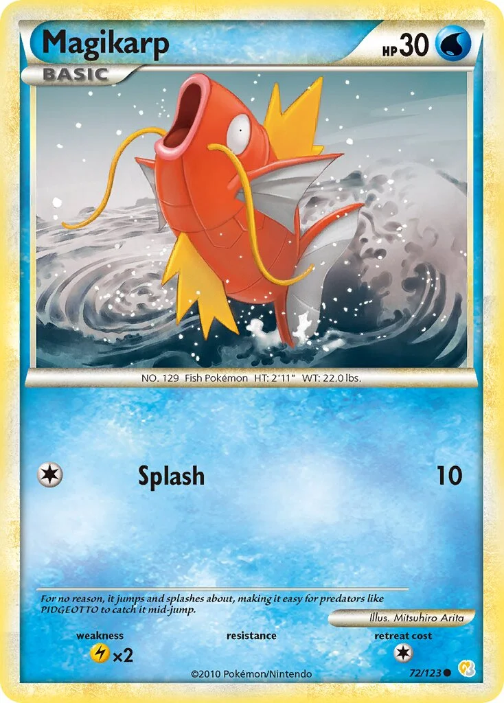 Magikarp 「UBERRASCHUNGSKALENDER 72/123」「EN」