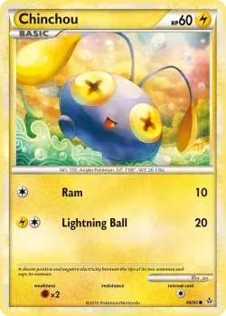 Chinchou 「UBERRASCHUNGSKALENDER 48/95」「EN」