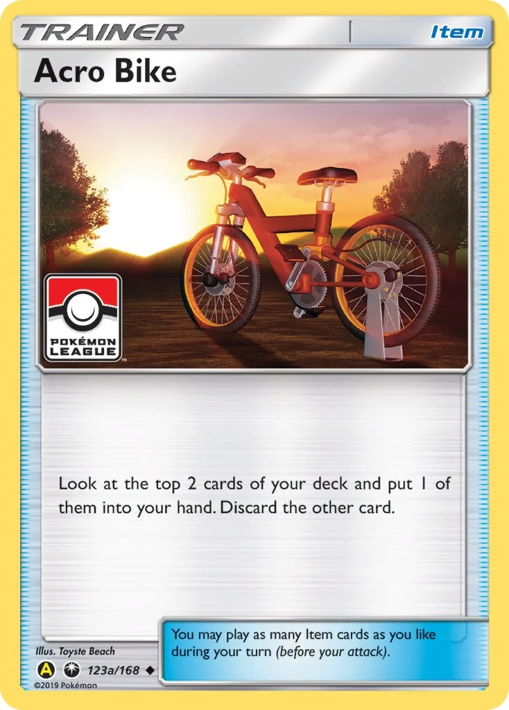 Acro Bike 「YELLOW_A_ALTERNATE 123a/168」「EN」