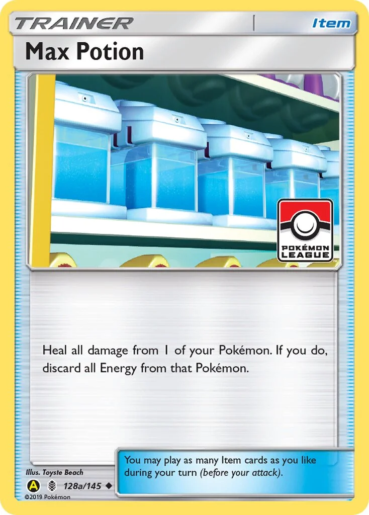 Max Potion 「YELLOW_A_ALTERNATE 128a/145」「EN」