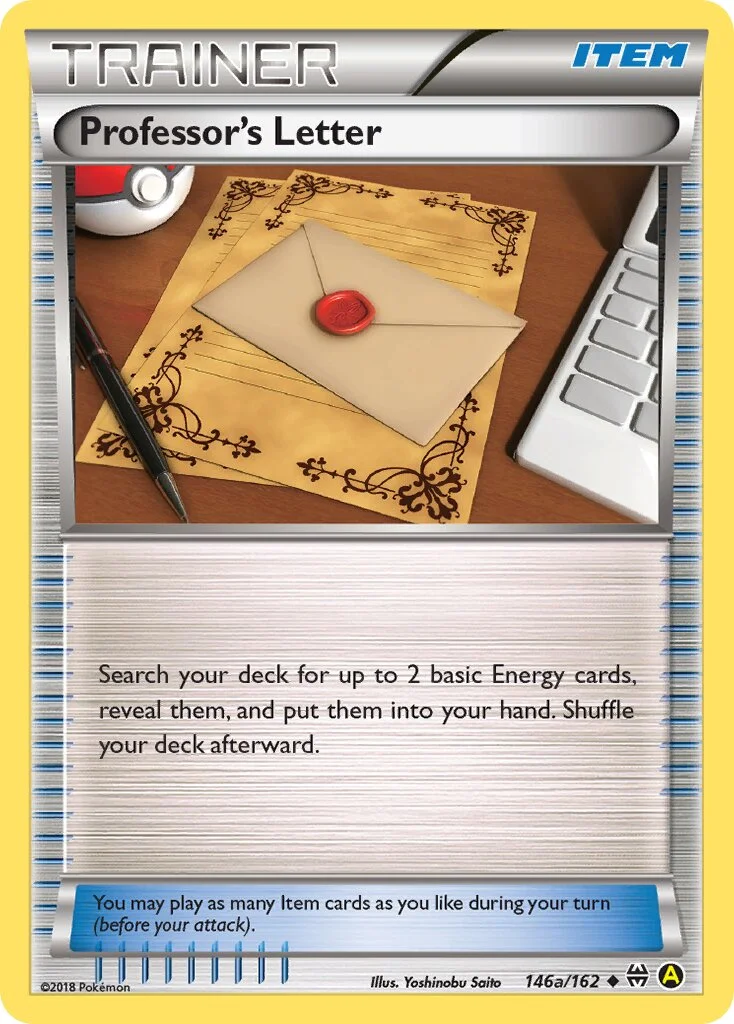 Professor's Letter 「YELLOW_A_ALTERNATE 146a/162」「EN」