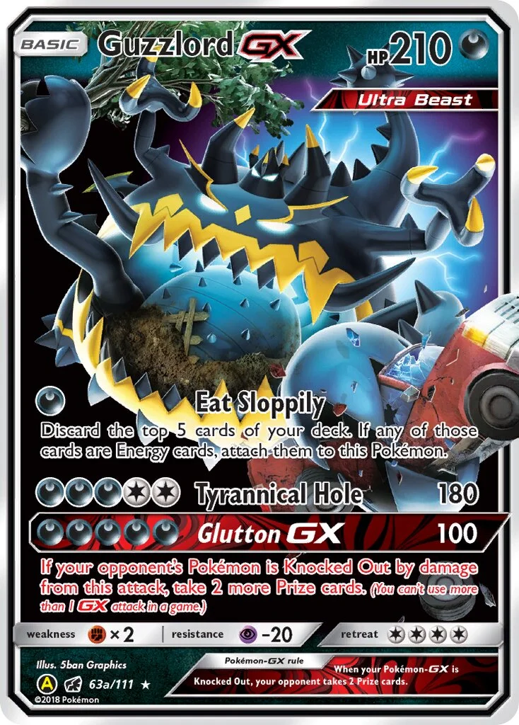 Guzzlord-GX 「YELLOW_A_ALTERNATE 63a/111」「EN」