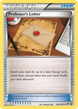 Professor's Letter 「YELLOW_A_ALTERNATE 146a/162」「EN」