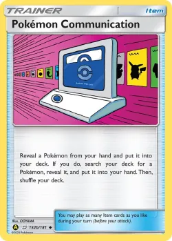 Pokémon Communication 「YELLOW_A_ALTERNATE 152a/181」「EN」