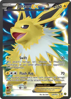 Jolteon-EX #28a/83 · Pokémon