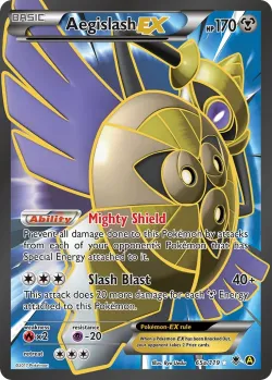 Aegislash-EX #65a/119 · Pokémon