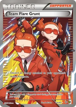Team Flare Grunt #73a/83 · Pokémon